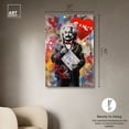 thumbnail image 5 of Genius Love Canvas Graffiti Pop Art by Art Remedy, Gallery Wrapped, 30" x 45", 5 of 7