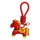 thumbnail image 1 of Charm para bolso de piel sintética con diseño de caballo, Año del Caballo 2026, para mujeres y niñas. Rico, 1 of 9