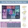 thumbnail image 2 of 20th Birthday Gifts for Girls Throw Blanket 50"x60" 20 Year Old Girl Birthday Gift Soft Blanket for Couch Bed 20th Birthday Decorations for Girls Best Teenage Girl Gifts for 20 Year Old Girls, 2 of 6