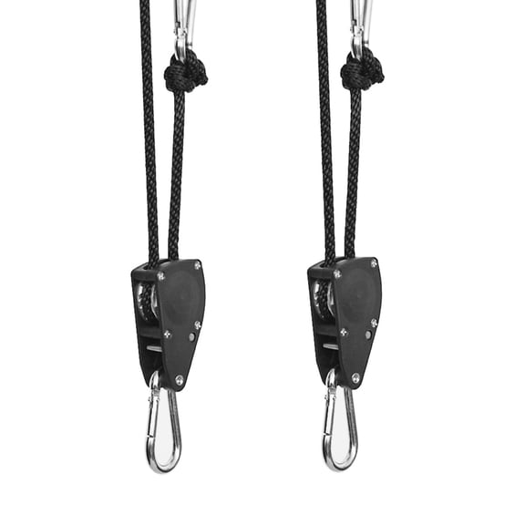 Heavy Rope Hanger Adjusted Internal Gear Ratchet Pulleys Rope Plant Growth Tent Rope with Hook