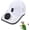 White, variant on Solar Rechargeable Peaked Cap, Solar-Powered Baseball Cap with Built-in Fan, USB Rechargeable Outdoor Sun Visor Hat