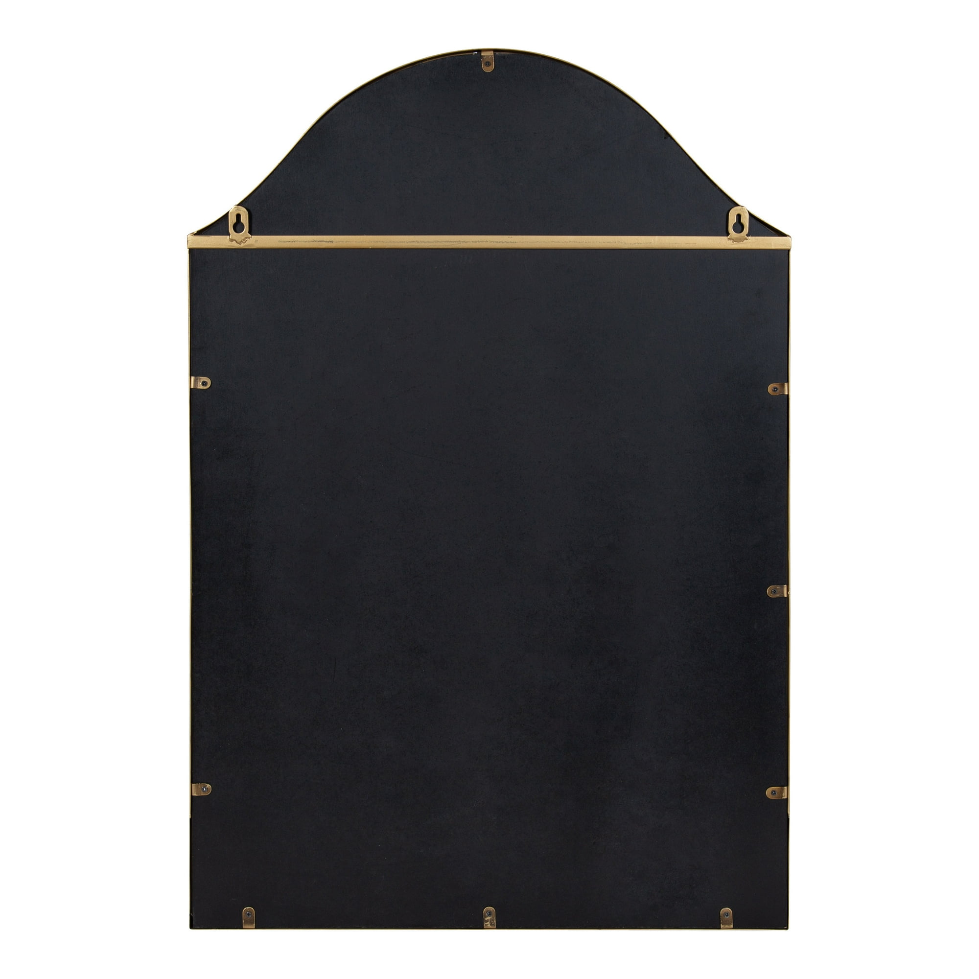 Miroir Mural Rustique Yitro – Bronze – 35 X 20 Pouces – Déco Ferme Pour Salon, Salle De Bain