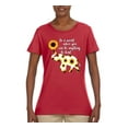 thumbnail image 2 of In A World Where You Can Be Anything Be Kind Inspirational/Christian Womens Graphic T-Shirt, Red, 3XL, 2 of 3