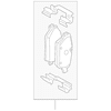 Genuine OE Mini Disc Brake Pad Set - 34-11-6-778-320