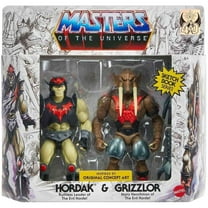 Masters of the Universe Origins Sketchbook Hordak Grizzlor Figure Toy New W Tag