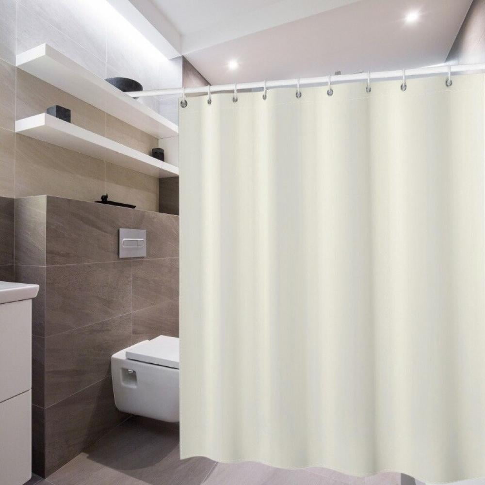 70.87*70.87inch Bathroom Curtain with Hooks Modern Waterproof Shower Curtain 