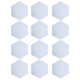 thumbnail image 5 of Sound Absorbing Wedges, Polyester Fiber Beveled Edges Noise Insulation Acoustic Panels Adhesive  For Home Theaters For Recording Studios ANGGREK Gris blanco, 5 of 8