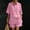 Solid, variant on Womens 2 Piece Shorts Set, Button Down Collar Top and Elastic Waist Shorts, Solid Linen Blend Casual Outfit, Summer Matching Suit Gift