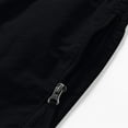 thumbnail image 4 of TKYCMSUAKI Men's Big and Tall Shorts Trendy Elastic Waisted Drawstring Solid Color Athletic Short Lightweight Comfy Loose Fit Cargo Shorts, 4 of 8