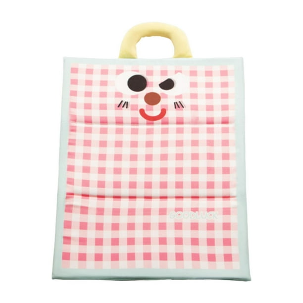 Esterilla refrescante para mascotas, colchoneta para dormir para gatos y perros, manta portátil para el hogar, cama para gatitos Rosa M