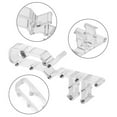 thumbnail image 5 of KMSS 12Pcs Plastic Valance Clips for Blinds, 2inch Clear Blind Clips Hidden Valance Clips for Wood or Faux Wood Horizontal Blinds Valance, 5 of 7
