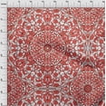 thumbnail image 4 of oneOone Cotton Silk Dark Peach Fabric Mandala Sewing Craft Projects Fabric Prints By Yard 42 Inch Wide-ZF, 4 of 6