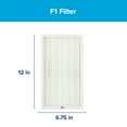thumbnail image 4 of Filtrete Allergen Reduction HEPA-Type Room Air Purifier Filter, F1, 4 of 11