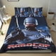 thumbnail image 1 of Robocop Conjunto de sábanas temático, trío de piezas, cómodo y amigable con la piel, diseño único, regalo de decoración para el hogar para familiares, amigos y fans, 90 cm * 190 cm, 1 of 6