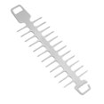 thumbnail image 1 of Brochetas para asar a la parrilla Brochetas reutilizables con forma de espina de pescado para barbacoa Suministros para barbacoa de jardín y camping para asar a la parrilla B, 1 of 7