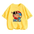 thumbnail image 4 of Camiseta de una pieza de Anime para adolescentes, camisetas de manga corta de verano, ropa para niños, camisetas de Luffy para niñas, camisetas de Sonic, 4 of 5