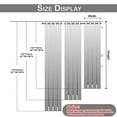 thumbnail image 2 of DYstyle 1/2 Panels Kid's Curtain Velvet Solid Living Room Bedroom Blackout Grommet Curtain Drapes, 2 of 6