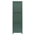 thumbnail image 3 of Shoe Rack Organizer Cabinet 7 Tiers Bamboo Free Standing Shoe Storage Shelf Green, 3 of 13