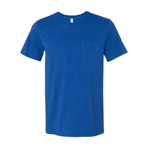 Bella   Canvas 3021 Men's Jersey Short-Sleeve Pocket T-Shirt