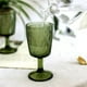 thumbnail image 4 of Copa de vino, copa de licor, copas para bebidas, textura en relieve para Navidad Verde, 4 of 9
