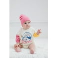 thumbnail image 2 of Disney Minnie Mouse Infant Baby Boys or Girls French Terry Oversized Bodysuit and Hat, 2 of 2