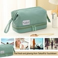 thumbnail image 6 of under $5 Usloyux Large Travel Toiletry Bag for men women,Makeup Organizer Bag, Dopp Kit,Waterproof Hanging Cosmetic Bag for Toiletries Accessories, 6 of 9