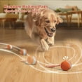 thumbnail image 5 of Interactive Dog Ball Toy,Automatic Motion Activated Rolling Ball with Rope Teaser,Irregular Drum Design for Indoor Outdoor Play,Mental Stimulation and Exercise for Dogs,Chew Resistant Durable Pet Toy, 5 of 6