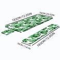 thumbnail image 3 of Botanical Print 3 Piece Picnic Tablecloth Set, Elastic Edge Fits Standard Tables, Spill Proof Polyester Fabric, Ideal for Patio Deck Party, Foldable Storage Sack, Nice Gift for Nature Lover, 3 of 6