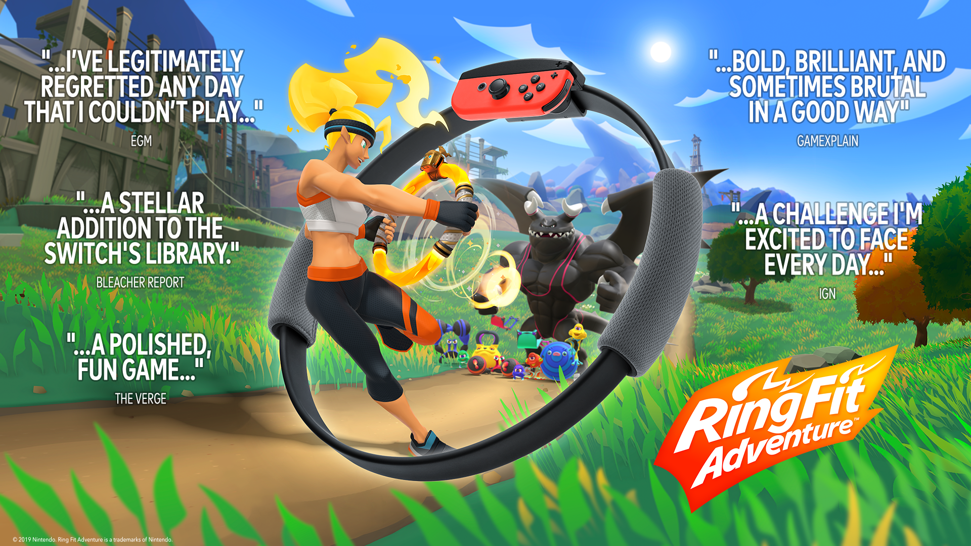This Nintendo Switch & Ring Fit Adventure Bundle is enough to get anyone  moving - save more than £50!