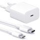 thumbnail image 2 of 20W Fast Charger with Cable, White, 3-Pack, Compatible with Apple iPhone, 2 of 3