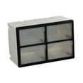 thumbnail image 3 of Langgg Drawer Storage Cabinet Organizer Home Container drawers 9 for Screws Beads Small Items White 4 drawers, 3 of 6
