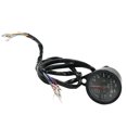 thumbnail image 1 of Odómetro Para Motocicleta Aleación De Aluminio 0-160 Km/H Indicador Digital Tacómetro Con Indicador Led Compatible Con Iron Horse Compatible Con Eagle King Para Medidor Retro De 12 V Noticed VI009567-01, 1 of 7