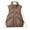 Coffee, variant on ZQUUVOU Women's Puffer Vest Winter Fashion Vest Sleeveless Padded Jacket Stand Collar Vest for Outer Wear Inner Layer Beige