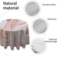thumbnail image 3 of Coolnut 60"x60" Round Tablecloth, Pink Brown Marble Ink Pattern Modern Table Cover for Home Decoration Washable Table Cloth for Dinner Picnic, 3 of 5