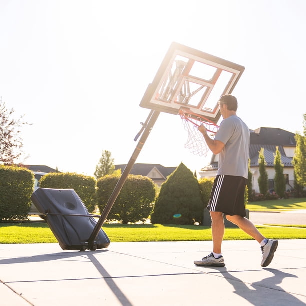 Lifetime 48-Inch Shatterproof Portable Basketball Hoop with Strong