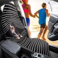 thumbnail image 2 of FUIALDOLG Terry Cloth Car Seat Cover Machine Washable, Compatible with Truck Seat Van, Bucket Seat Protector Fit for Sedan Vehicle, Bernese Mountain Dog Print 1 Pack, 2 of 3