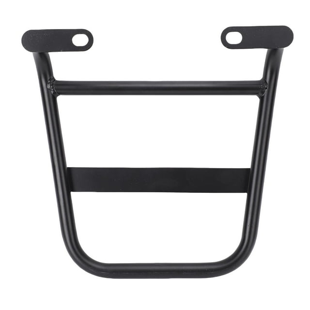 Motorcycle Side Mount Saddlebag Support, 12mm Diameter Motorcycle Side Storage Bag Frame Bracket Easy Installation Matte Black Wear Proof for Grom 125 MSX 125