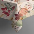 thumbnail image 5 of Fall Pumpkins Leaves Pattern Square Tablecloth,Waterproof Square Table Cover,Wipeable Spillproof Washable Table Cover for Home Kitchen Party Decor 60"x60"(152x152cm), 5 of 6