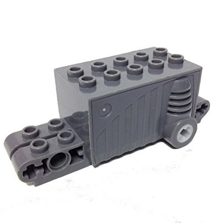 Lego Parts Pullback Motor 9 X 4 X 2 23 Dark Bluish Gray