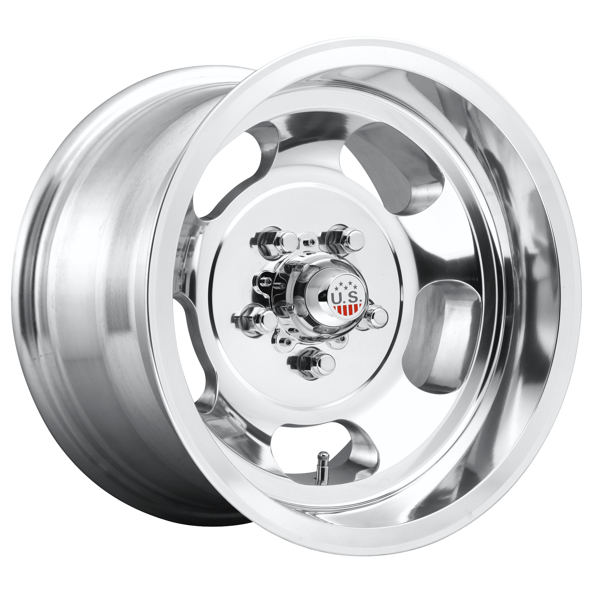 17 Inch 8x165 1 Wheel Rim Us Mags U101 17x10 25mm Polished Walmart Com Walmart Com