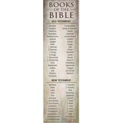 Books of The Bible Bookmark - Inspirational Religous Bookmarks Pkg of 25