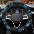 thumbnail image 2 of Uorisanigo Rose Print 15 Inch Car Steering Wheel Cover Romantic Car Steering Wheel Protector for Women Easy to Install Car Wheel Cover for Most Vehicle Replacement Car Decor Gift for Wife, 2 of 8