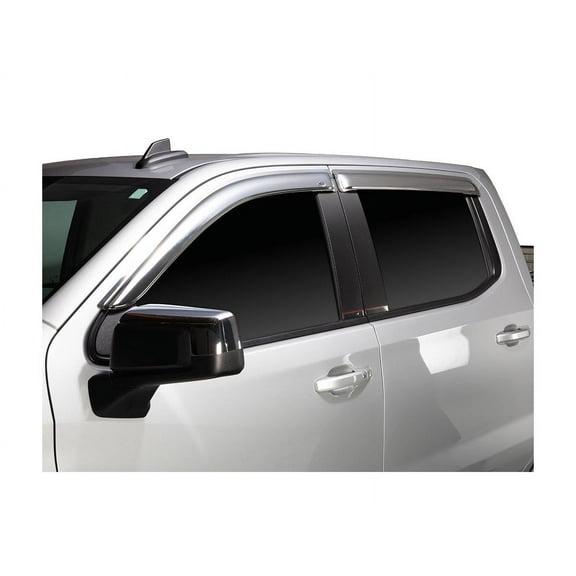 Auto Ventshade 684515 Chrome Ventvisor Deflector 4 pc.