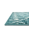 thumbnail image 6 of Rugs.com Moroccan Trellis Collection Rug – 8' x 10' Turquoise Medium Rug Perfect For Living Rooms, Large Dining Rooms, Open Floorplans, 6 of 7