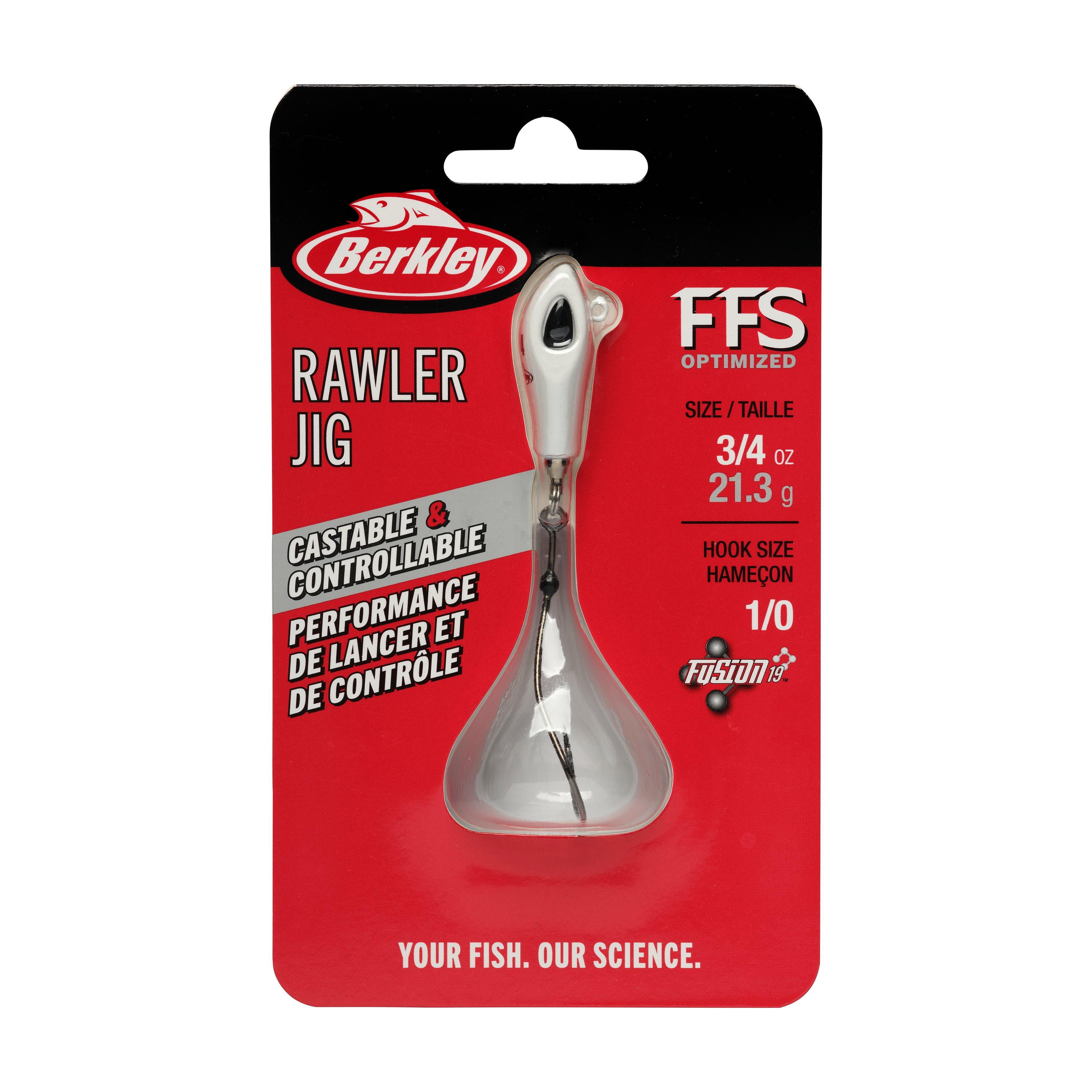 Berkley Rawler Jig, 1/0, Pearl White