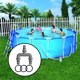 thumbnail image 5 of Conector de manguera de piscina 1,25 en junta de tubería de repuesto | El adaptador en forma de T de 1,5 pulgadas se adapta a mangueras de piscina enterradas y elevadas de 32/38 mm de diámetro, 5 of 8