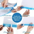 thumbnail image 5 of QQbed Vacuum Storage Bags Space Saver for Clothes and Bedding, Extra Large Plastic with Zipper Seal, 10 Pack, 5 of 9