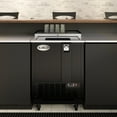 thumbnail image 5 of 25 in. Commercial Bottle Cooler in Black with Built-In Opener, ETL Listed, 5 cu. ft. (KM-BOC25-BK), 5 of 13