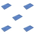 thumbnail image 3 of Bearachild Alfombra De Baño Antideslizante Para Escalones Seguros Y Protección Del Piso Fuerte Agarre Baño Absorción De Agua Azul 40x60 CM Type2 NO2, 3 of 6