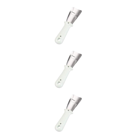 Toystoory Raspador de hielo para refrigerador, pala de congelador Universal de acero inoxidable, dispositivos descongeladores, removedor de Type7 NO7